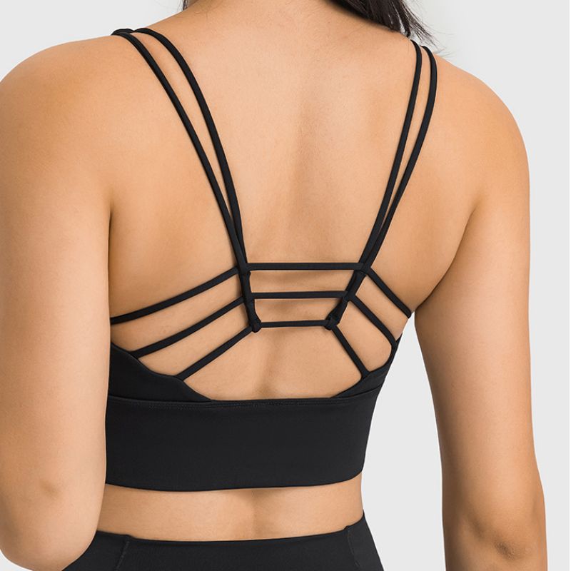 Soft Backless Yoga Sports Bras